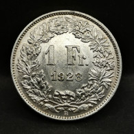 1 FRANC ARGENT 1928 B BERNE HELVETIA DEBOUT / SUISSE / SILVER - 1 Franken
