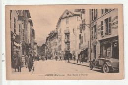 CP 74 ANNECY Rue Royale Et Paquier - Annecy