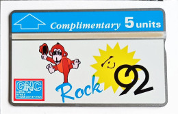 GNC Rock 92 Complimentary 5 Units  Mint 204A - Collections