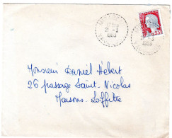 1963  CAD PERLE De MIRABEAU 84 - Storia Postale