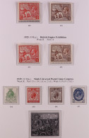 1924-1971 COMMEMORATIVE ISSUES NEVER HINGED MINT COLLECTION In Stanley Gibbons Hingeless Album, Virtually Complete, Incl - Autres & Non Classés
