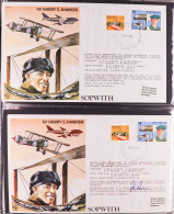 STAMP - RAF 'TEST PILOT SERIES' COVERS Collection, Complete For Numbers TP1 - TP40 Complete With 2 Of Each Cover, One Si - ...-1840 Precursores
