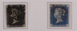 1840-1900 USED COLLECTION In Hingeless SG Oriel Album, Includes 1840 1d Penny Black & 2d Blue (both 4 Margins), 1854-88  - Other & Unclassified