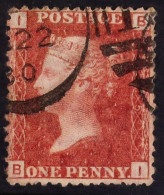 1864-79 1d Rose-red Plate 225, SG 43, Used. - Other & Unclassified