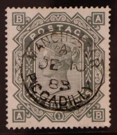 1867-83 10s Greenish Grey, Wmk Large Anchor On White Paper, SG 135, Used And Well- Centered With Very Fine Centrally- Pl - Andere & Zonder Classificatie