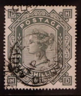 1867-83 10s Greenish Grey, Wmk Maltese Cross, SG 128, Used And Well- Centered With Fine ARGYLL ST. GLASGOW AP 21 82 Cds  - Otros & Sin Clasificación