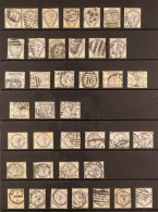 1883-84 'LILACS AND GREENS' 70+ Used (couple Mint) Stamps On Protective Pages, Cat ?10,535 - Sonstige & Ohne Zuordnung