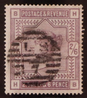 1883-84 2s6d Lilac On Blued Paper, SG 175, Used With Neat Small London Parcel Cancellation. Cat ?1500. - Autres & Non Classés