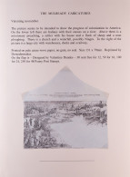 MULREADY CARICATURES Valentine Deraedermaker Unnumbered Envelope, Showing Colonisation Of America, Unused. - Sonstige & Ohne Zuordnung