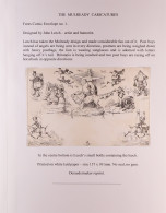 MULREADY CARICATURES Fores Envelope No. 1 , Deraedermaker Reprint, Unused. - Otros & Sin Clasificación
