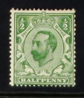 1911 ?d Green Downey Head, White Spot On Top Of Forehead, SG Spec. N1 (1)d, Mint. Cat. ?250 - Zonder Classificatie