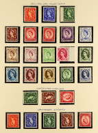 1952-1970 NEVER HINGED MINT COLLECTION In Album, Includes Specialized Wildings With Wmk Varieties, Phosphor Types And Co - Sonstige & Ohne Zuordnung