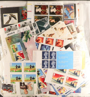 1970's-2000's NEVER HINGED MINT RANGES In Packs, Includes Many Blocks, Christmas 1st & 2nd Class Stamps Etc. Face Value  - Andere & Zonder Classificatie