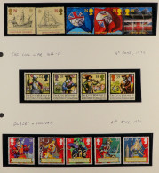 1972-1995 COMPREHENSIVE NEVER HINGED MINT COLLECTION In Album, Almost Complete For Commemorative Issues, Plus Duplicates - Andere & Zonder Classificatie