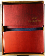 GUERNSEY, JERSEY & ISLE OF MAN 1971-1986 NEVER HINGED MINT Apparently Complete Collections On Stock Pages In Binders, Pl - Other & Unclassified