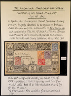 1912 (18 Oct) First Day Of The 2?d Blue (Wmk Royal Cypher) Tied To Spectacular Illustrated Junior Philatelic Society Env - FDC