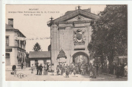 CP 90 BELFORT Grandes Fêtes Patriotiques Des 15,16,17 Aout 1919 - Belfort - City