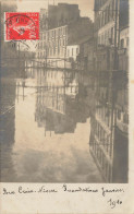 Paris * Carte Photo * 15ème * Inondations En 1910 De La Rue Croix Nivert * Crue De La Seine - Distrito: 15