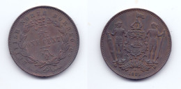 British North Borneo 1 Cent 1885 H - Malesia