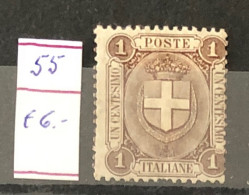 Italie Timbres  N°55 Neuf* - Ongebruikt