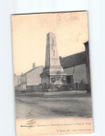 BAZEILLES : Monument De L'Infanterie De Marine Sur La Place Du Village - état - Autres & Non Classés