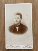 RIGA Vintage Small Visit Cabinet Card Latvia - Lettonia