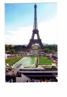 Cpm - 75 - PARIS - Tour Eiffel - 25 Ans Du T.G.V. - Septembre 2006 - Train - Animation - Tour Eiffel