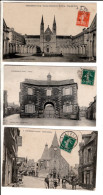 61 - TINCHEBRAY Anciens Etabilssements STE MARIE Place St Remy Mairie  - 3 Cartes Postales Ancienne - Altri & Non Classificati