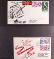 1960 - 1965 Small Collection Of 18 Illustrated, Chiefly Typed Or Printed Address First Day Covers Often With Better Canc - FDC