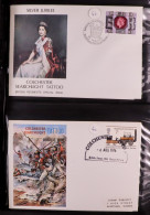 1970 - 2015 COLLECTION Which Includes Post & Go, Military Related And Trains. Mainly Royal Mail But Many Others. Approxi - FDC