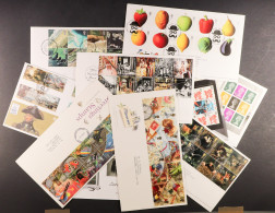 Delcampe - 1970's-2010's COLLECTION In Box, Mostly Commemorative Issues Incl Mini-sheets, Some Benham Silks?etc. Fine & Fresh. (app - FDC