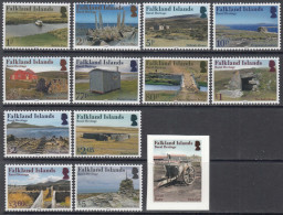 2022 Falkland Islands Rural Heritage Definitives  Complete Set Of 13 MNH - Islas Malvinas