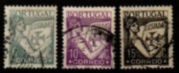 PORTUGAL   -     1931.   Y&T N° 531 à 533 Oblitérés .   Les Lusiades - Usado
