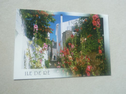 L'Ile De Ré - Saint-Martin - 468 Y - Editions - Estel - Production Leconte - Année 2006 - - Fleurs