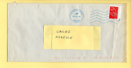Oblitération Mécanique : Bleu / FRANCE LA POSTE – 15076A Du 08/02/2008 (voir Timbre) - Mechanical Postmarks (Other)