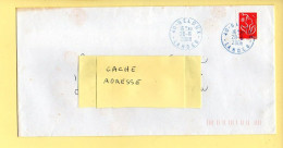 Enveloppe Cachets Manuels : 40 GELOUX Du 28/06/2008 / Cachets Bleu (voir Timbre) - Handstempel