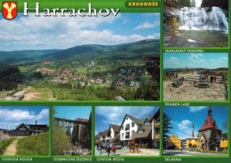 1 AK Tschechien * Ansichten Von Harrachov (deutsch Harrachsdorf) Und Das Wappen Von Harrachov * - Tschechische Republik