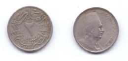 Egypt 2 Milliemes 1924 (1342) - Egipto