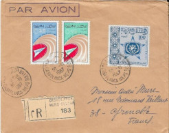 PAR AVION - R - CASABLANCA  30-10-1967 - Marruecos (1956-...)