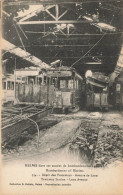 Reims * Le Dépôt Des Trams Tramway , Avenue De Laon * Bombardement Ww1 - Reims