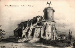 N°2634 W -cpa Montmartre -la Tour Du Télégraphe- - Paris (18)