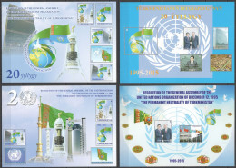2015 Turkmenistan 20th Anniversary The Permanent Neutrality Of Turmenistan United Nations ! Rare MNH - Turkménistan