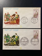 Enveloppes 1er Jour "Madame De Staël" - 22/10/1960 - 1269 - Historique N° 351/351A - 1960-1969