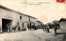 Poule-lès-Echarmeaux Canton De Lamure-sur-Azergues Chansaye Hôtel Bancillon-Batty Hotel Rhône 69870 En B.Etat - Otros & Sin Clasificación