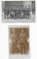 2 Fotokarten Mit Soldaten - Andere & Zonder Classificatie