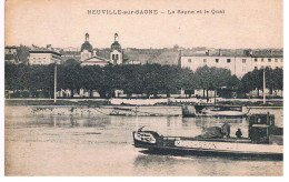 CPA NEUVILLE S Saone - Neuville Sur Saone