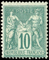 Frankreich, 1876, 60 II, Postfrisch - Autres & Non Classés