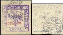 Albanien, 1914, 1a/b, Gestempelt - Albanië