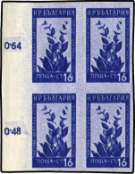 Bulgarien, 1953, 877 U (4), Ohne Gummi - Otros & Sin Clasificación