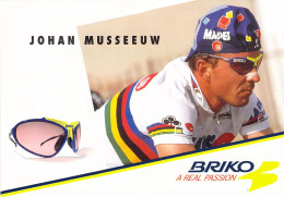 CYCLISME: CYCLISTE : JOHAN MUSSEUW - Cyclisme